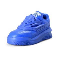 Versace Men's Medusa Logo Royal Blue Leather Sneakers Shoes Us 7 It 40 Product Details Retail Value: $800.00 This Is Authentic Versace Men's Medusa Logo Royal Blue Leather Sneakers Shoes Sku: Shoes-6650 Country/Region Of Manufacture Italy Material: Leather Model: 1004524 1a03180 1uc30 Blue Low-top Sneakers With Leather Sole, Blue Low-top Calf Leather Sneakers, Blue Sneakers With Leather Sole For Streetwear, Luxury Low-top Custom Sneakers With Vibram Sole, Blue Calf Leather Sneakers With Contrast Sole, Blue Calf Leather Sneakers With Rubber Sole, Luxury Blue Sneakers With Contrast Sole, Luxury Blue Sneakers With Rubber Sole, Blue Low-top Custom Sneakers With Studded Outsoles