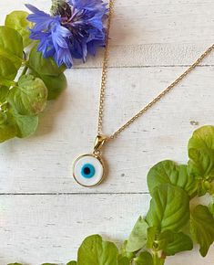 - Evil Eye 24k gold charm  - 24k gold dainty chain  Care is recommended while wearing, avoid lotions, perfumes directly on chain and charms.  Avoid wearing to bed, snagging or tangling chain could occur.  SHIPPING: *Shipped within Canada regular post no tracking (unless express is requested for extra cost)  1-3 week delivery. Delivery to US is shipped with tracking# is 2-4 weeks. Shipping international comes with tracking# for cost. Delivery time 2-4 weeks. Dainty Chain, Gold Plated Necklace, Gold Charm, Evil Eye, Charm Necklace, Necklace Etsy, Lotion, Porter, Gold Plate