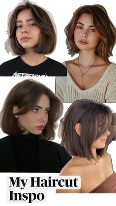 Inspo For Short Hair, Diamond Face Haircut, Diamond Face Hairstyle, Haircut For Face Shape, Short Hair Cuts For Round Faces, Short Hair Back, Haircut Inspo, Korean Short Hair, Diamond Face Shape