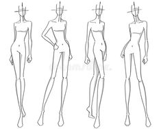 female mannequins in different poses