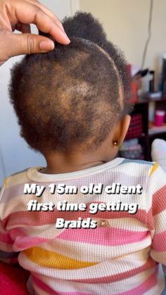 Kids Hairstylist ❤️ | Baby girl started off upset but ended her service being happy & loving her hair🥰 -Patience is 🔑 Always trust the… | Instagram Simple Baby Hairstyles, Easy Baby Hairstyles Short, Crochet Styles For Kids, Kids Hairstyles Natural Hair, Natural Hair Styles Kids, Short Toddler Hairstyles Black, Black Babies Hairstyles Infant, Hairstyles For Kids Natural Hair, Baby Hairstyles Short Hair