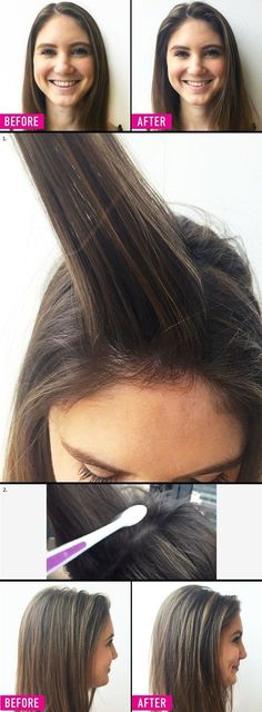 Use a toothbrush for a simple tease. | 14 Quick And Dirty Volumizing Tips For Anyone With Stubborn Straight Hair Extension Inspiration, Blond Rose, Hair Extension Care, Volume Hair, Hair Extension, Hair Dos, Straight Hair, Pretty Hairstyles, Fine Hair