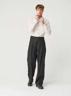 [AffiliateLink] 82 Perfect Trouser Pants Outfits Recommendations You Have To See Instantly #trouserpantsoutfits Mens Flowy Fashion, Male Linen Pants, Wide Trousers Outfit Men, Wide Pleated Pants Outfit Men, Wide Leg Trousers Outfit Men, Mens Wide Pants, Wide Fit Pants Men, Linen Trousers Outfit Men