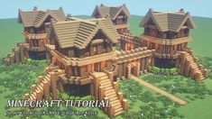 an image of a very nice looking house in minecraft