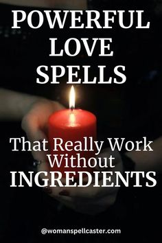 Are you looking for powerful love spells that don't require ingredients? Discover how to cast simple yet effective love spells without ingredients from the comfort of your home. Attraction Spells, Wish Spell, Passionate Romance