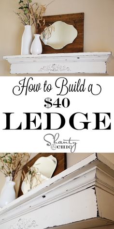 how to build a $ 40 ledge