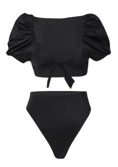 The Alice Bottom is your new go-to black swim bottom. High cut leg with a high waisted fit, the soft fabric and flattering silhouette will make this piece your new forever favorite. Pair with the Maude Top to complete the look. Cleobella's premier swim collection is perfectly designed silhouettes that form and flatter so you can enjoy every moment and inspire new memories. Made of 80% recycled nylon 20% Elastane OEKO-TEX® and GRS certified Ethically made in Sri Lanka High-leg, High-waist Ultra f Black High Waist Swimwear For Poolside, Chic Black Tie-side Swimwear, Chic Black Tie-side Bottom Swimwear, Chic Black Tie-side Swimwear Bottom, New Memories, Enjoy Every Moment, High Leg, Swim Bottoms, High Cut