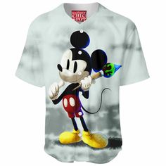 Mickey Mouse Baseball Jersey is made from premium polyester and soft, the baseball jersey offers durability and comfort. Its vibrant design and breathable fabric make it perfect for both sports activities and everyday wear. Casual Jersey With Sublimation Print For Fans, Casual Jersey For Fans With Sublimation Print, Casual Breathable Baseball Jersey, Casual Cotton Baseball Jersey Breathable, Cotton Baseball Jersey With Sublimation Print For Sports, Casual Breathable Baseball Jersey For Baseball, Mickey Mouse Baseball, Boutique Chic, Sports Activities