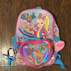 Back Pack With Matching Lunch Bag. Brand New Fun Multicolor Bags For School Events, Multicolor Bags For Playtime And Back To School, Fun Pink Backpack For Playtime, Playful Pink Bag For Daycare, Fun Pink Bags For Playtime, Fun Pink School Bags, Avengers Backpack, Pottery Barn Black, Horse Backpack