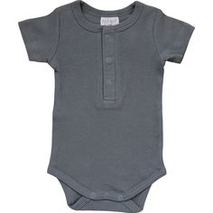 Toddler Essentials, Baby Magic, Registry Items, Grey Bodysuit, Ribbed Shorts, Cotton Bodysuit, Baby Registry, Ribbed Fabric, Baby Month By Month