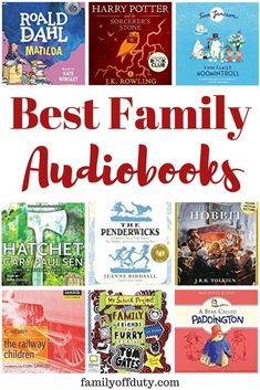 the best family audiobooks for kids and adults to read in their homes or at home