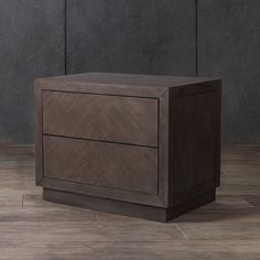 Safavieh Steve 2 Drawer Wood Nightstand - Light Brown | Nightstands | Modishstore Light Brown Table, Contemporary Bedrooms, Drawer Lights, Drawer Wood, Nightstand Light, Contemporary Nightstand, Wood Model, Brown Table, Room Color Schemes