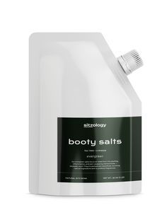 Our Evergreen Booty Salts focus on reducing swelling, inflammation, and burning pain caused by hemorrhoids as you soak in your sitz bath. We've infused natural ingredients, traditional herbal healing, and soothing aromatherapy into this sitz bath blend.

The spout packaging allows for an easy pour with no scoops! Sitz Bath, Hemorrhoid Relief, Cypress Oil, Cypress Essential Oil, Aromatherapy Benefits, Herbal Healing, Postpartum Recovery, Tea Tree Essential Oil, Save The Day