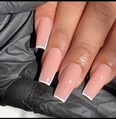 Acrylic Nails Nude, Graduation Nails, White Acrylic Nails, Glow Nails