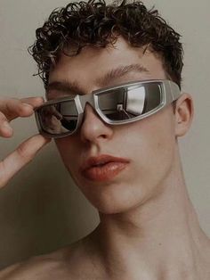 Punk Mode, Hip Hop Party, Y2k Sunglasses, Sports Glasses, Estilo Punk, Style Punk, Sports Sunglasses, Men Vintage