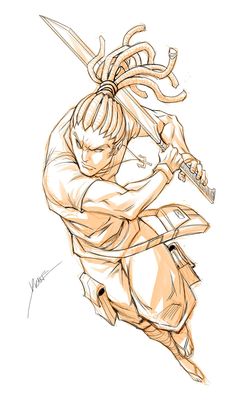 Two Swords Pose, Attacking Pose, Manga Guy, Poses Manga, Anatomy Poses, Character Poses, Figure Drawing Reference, Action Poses