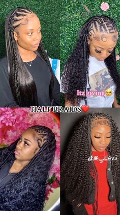 Marley Hairstyles, Baddie Wigs, Black Hair Updo Hairstyles, Hairstyle Examples, Curly Hair Videos