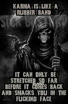 Skull Sayings, Verknipte Humor, Reaper Quotes, Skull Quotes, Skull Monster, Harley Bagger, Skull Quote, Twisted Quotes, Don't Fear The Reaper