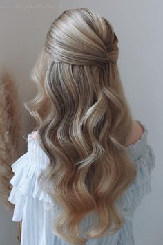 Highlight Balayage, Simple Prom Hair, Haircut Styles, Prom Hairstyles For Long Hair, Bridal Hairstyles