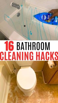 bathroom cleaning hacks that are easy to do