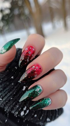 15 Christmas Nails Trendy Styles – Get Ready to Dazzle! 💅 Get ready to shine this holiday season with these Christmas Nails Trendy styles that everyone is raving about! From classic Christmas Nails Acrylic to stunning Christmas Gel Nails, there\'s a look for every occasion. 🎅✨ Looking for festive December Nails or sleek Winter Nails Acrylic? We\'ve got you covered. Embrace the holiday spirit with Xmas Nails and creative Christmas Nail Designs that will take Her Nails to the next level. Try Re...