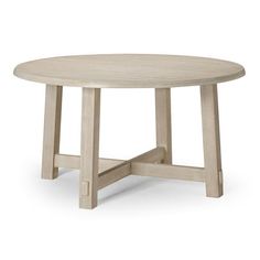 an oval table with two legs and a wooden top, on a white background the table is made out of wood