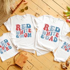 🎆 Celebrate your little firecracker's 2nd birthday and the 4th of July in style with our adorable matching family tees! Featuring a fun "Red, White & Two" design, these soft and comfy shirts are perfect for capturing those precious family moments. Get your matching set today and make this Independence Day a blast! 👕 PRODUCT INFO The Bella + Canvas shirts are super soft and comfy! These t-shirts are made of light fabric and have ribbed knit collars to bolster shaping. They are extremely durable Red White And Two, 2nd Birthday Outfit, Matching Family Shirts, Papa T Shirt, July Fourth, Matching Mom, Family Shirts Matching, Family Tees, Comfy Shirts