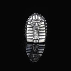 Silver Pharaoh Ring for Men * Sterling Silver Egyptian Mythology Jewelry for Men & Women * Ancient Egypt Jewelry Gift Ideas * Pharaoh Signet This ring is produced in high quality and offered to serve our valued customers. Our products are produced as 925K silver and sent to our products in stamped form. We design and produce beautiful jewelry for you and your loved ones. Our products are suitable for daily use. Coatings and mines are manufactured in such a way that they do not pose any health pr Ancient Egypt Jewelry, Mythology Jewelry, Egypt Jewelry, Egyptian Mythology, Jewelry Gift Ideas, Ring For Men, Jewelry For Men, Gold Collection, Ancient Egypt