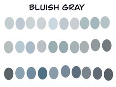 the different shades of gray are shown in this graphic style, and it is easy to see