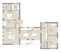 the floor plan for an apartment with two bedroom and one bathroom, including a separate living room