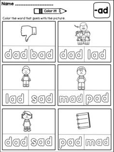 worksheet for beginning and ending the letter d with pictures on it, including