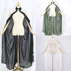 Look After Me:Wet and Dry Cleaning,Washable; Gender:Women's; What's in the box:Cloak; Types:Cloak,Masquerade,Cape; Holiday:Carnival,Masquerade; Style:Medieval,18th Century,Punk  Gothic,Retro Vintage; Elasticity:Micro-elastic; Occasion:Party / Evening; Material:Organza; Age Group:Adults'; Characters:Witch,Plague Doctor,Elven; Pattern:Solid Colored; Listing Date:06/29/2023; Clothing Length: Dark Faerie Costume, Hecate Costume, Black Fairy Costume, Fantasy Masquerade Ball, Night Wedding Ideas, Fantasy Masquerade, Elvish Dress, Elven Aesthetic, Druid Costume