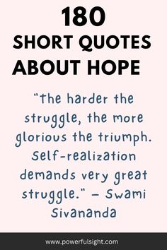 180 Short Quotes About Hope In Hard Times Inspirational Quotes About Hope, Quotes Hard Times, Quotes About Hope, Hope Quotes Inspirational, Quotes Hope, Hard Times Quotes