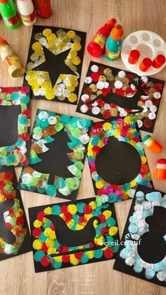 Student Gifts To Parents Christmas, Simple Christmas Crafts For Preschoolers, Christmas Art And Craft, Winter Arts And Crafts, Christmas Kids Crafts, Christmas Art For Kids, Preschool Christmas Activities