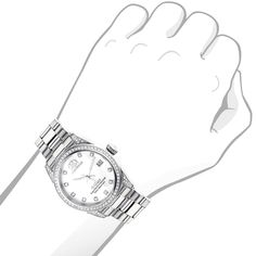 Swiss Quartz Watches: This Luxurman Women's Diamond Watch Stainless Steel Band Tribeca features 1.5 carats of genuine diamonds, a luxurious mother of pearl dial, Swiss movement and a date display window at a 3 o'clock position. This stylish women's diamond Luxurman watch comes with full 5-year factory warranty. This Luxurman Diamond watch is a perfect present for any occasion. Elegant Anniversary Jewelry And Watches With Date Display, Luxury White Diamond Watch With Date Display, White Luxury Diamond Watch With Date Display, Luxury Diamond Watch With Date Display, Elegant Diamond Watch With Date Display, Elegant Diamond Watch With Date Display For Anniversary, White Diamond Watch With Date Display, White Diamond Watch With Date Display For Anniversary, Elegant White Gold Diamond Watch With Date Display