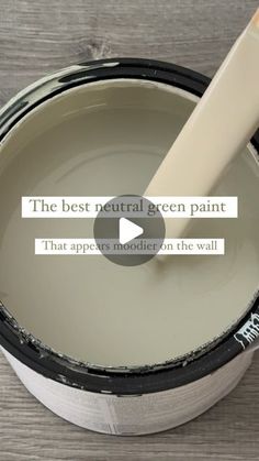 the best neutral green paint that applies nourishment on the wall