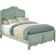 Chatsworth Bed - QK1025373_PROG_PRI_OL Pine Beds, Queen Panel Beds, Gorgeous Bedrooms, Bedroom Panel, Green Bedding, Kelly Clarkson, Beds For Sale, Full Bed, Bedroom Collection