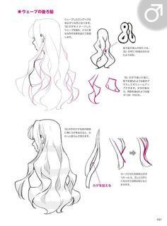 how to draw anime hair step by step for beginners in this video, you can learn