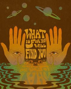 a poster with the words what is for you? and two hands reaching out to each other