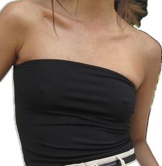 Tube Top Black, Future Fashion, Tube Top, Stretchy Material, Women Empowerment, Industrial Style, Collage, Pins, Black