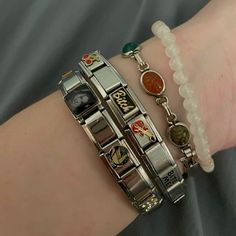 Accesories Aesthetic, Bracelet Stacks, Image Swag, Funky Jewelry, Stacked Jewelry, Jewelry Lookbook