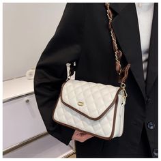 Material: PU
Texture: Soft
Closed: Buckle
Size: 8.1"L x 3.1"W x 5.5"H in; It is enough to hold daily stuffs including cell phones, sunglasses, wallet, key etc. نظارات شمسية, Cross Body Bags, Bag Light, Bags Tote, Black Khakis, Women's Handbags, Flap Bag, Chanel Classic, Apricot