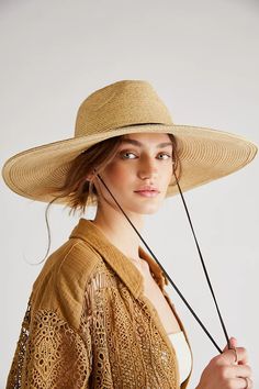 Arizona Packable Wide Brim Hat | Free People Boho Sunglasses Women, Wide Brimmed Hats For Women, Straw Hat With Scarf, Large Brim Hats For Women, Summer Straw Hat Outfit, Women Sun Hat, Boho Straw Hat, Hats For Women Over 50, Best Sun Hats For Women