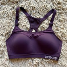 Hi! I Am Selling This Purple Victoria Secret Sports Bra. Size; 32c. Used Once But Never Used Again. Good As New. Victoria Secret Sports Bra, Victoria's Secret Athleisure Activewear For Sports, Victoria's Secret Athleisure Workout Activewear, Victoria's Secret Sporty Sports Bra For Workout, Victoria's Secret Stretch Sports Bra, Victoria's Secret Stretch Sports Bra For Gym, Purple Victoria Secret, Victoria Secret Sport, Victoria Secrets