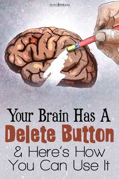 Yes, Your Brain Has A Delete Button: Neuroscience Secrets Delete Button, Brain Based Learning, Beginner Skin Care Routine, Brain Surgeon, Brain Facts, Brain Activity, Mental Health Facts, Brain Tricks, Brain Exercise