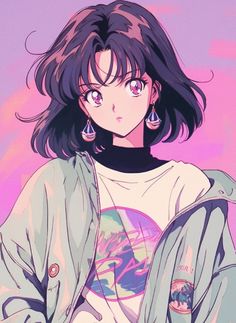 Art by alyhobs Sailor Saturn Aesthetic 90s, Sailor Pluto, Sailor Moon Manga, Sailor Moon Character, Sailor Saturn, Sailor Moon Art, Pretty Guardian Sailor Moon, Sailor Mars, Sailor Scouts