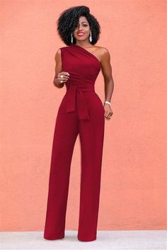 Jumpsuits Elegant, Elegant Rompers, Chique Outfit, Street Fits, Glamorous Outfits, Rompers Womens Jumpsuit, One Shoulder Jumpsuit