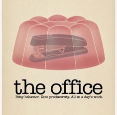 an advertisement for the office featuring a phone