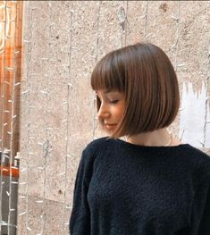 Page Haircut, Fringe Bob Haircut, Bob Pendek, Corte Long Bob, New Short Haircuts, French Bob, Stylish Short Hair, Corte Bob