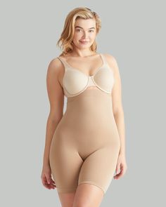 When you're looking for a little extra shaping and smoothing under your favorite outfits, reach for the Yummie Seamless High-Waisted Thigh Shaper that comfortably compresses your tummy and thighs without squeezing or squishing. It's our Level 2 shapewear which has smoothing benefits and just enough compression. Enhance your natural shape without sacrificing comfort. Details Level 2: Smooths your shape with light to moderate compression Seamless High-waisted Prevents chafing 7 3/8" inseam Knit-in Thigh Shaper, Girdles Shapewear, Sleep Clothes, Soma Intimates, Shapewear Bodysuit, The Vanishing, Sleepwear Pajamas, Shapewear, Women Lingerie